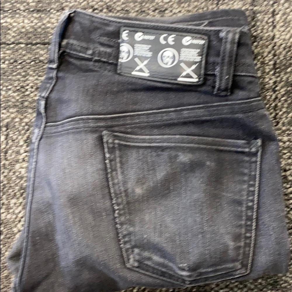 Faded black Volcom jeans